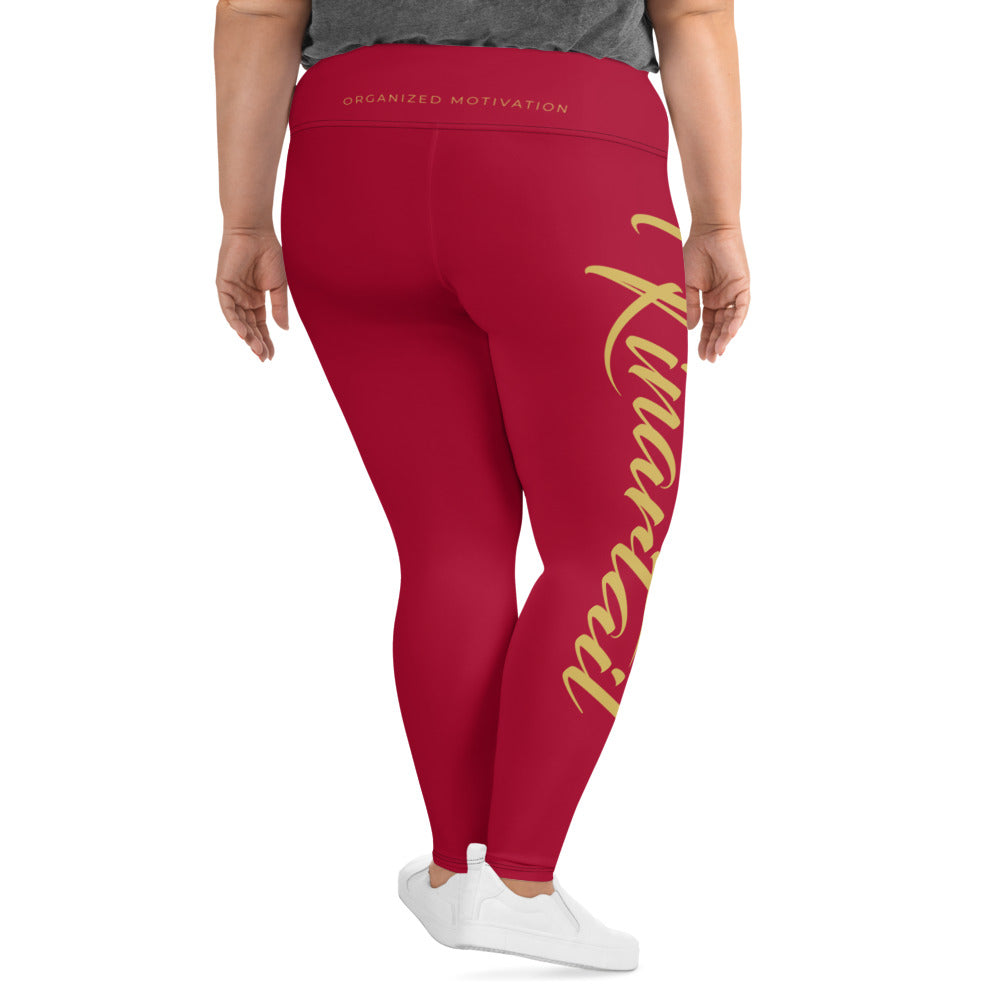 All-Over Print Plus Size Leggings