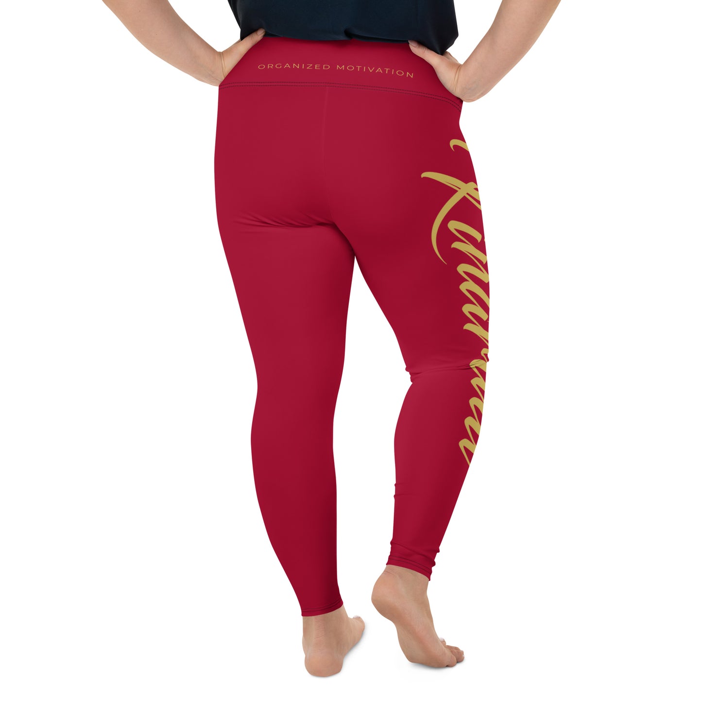 All-Over Print Plus Size Leggings