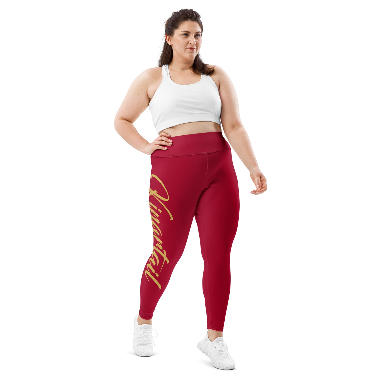 All-Over Print Plus Size Leggings